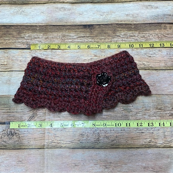 Scarf Handmade Button Knit Collar - Picture 8 of 8